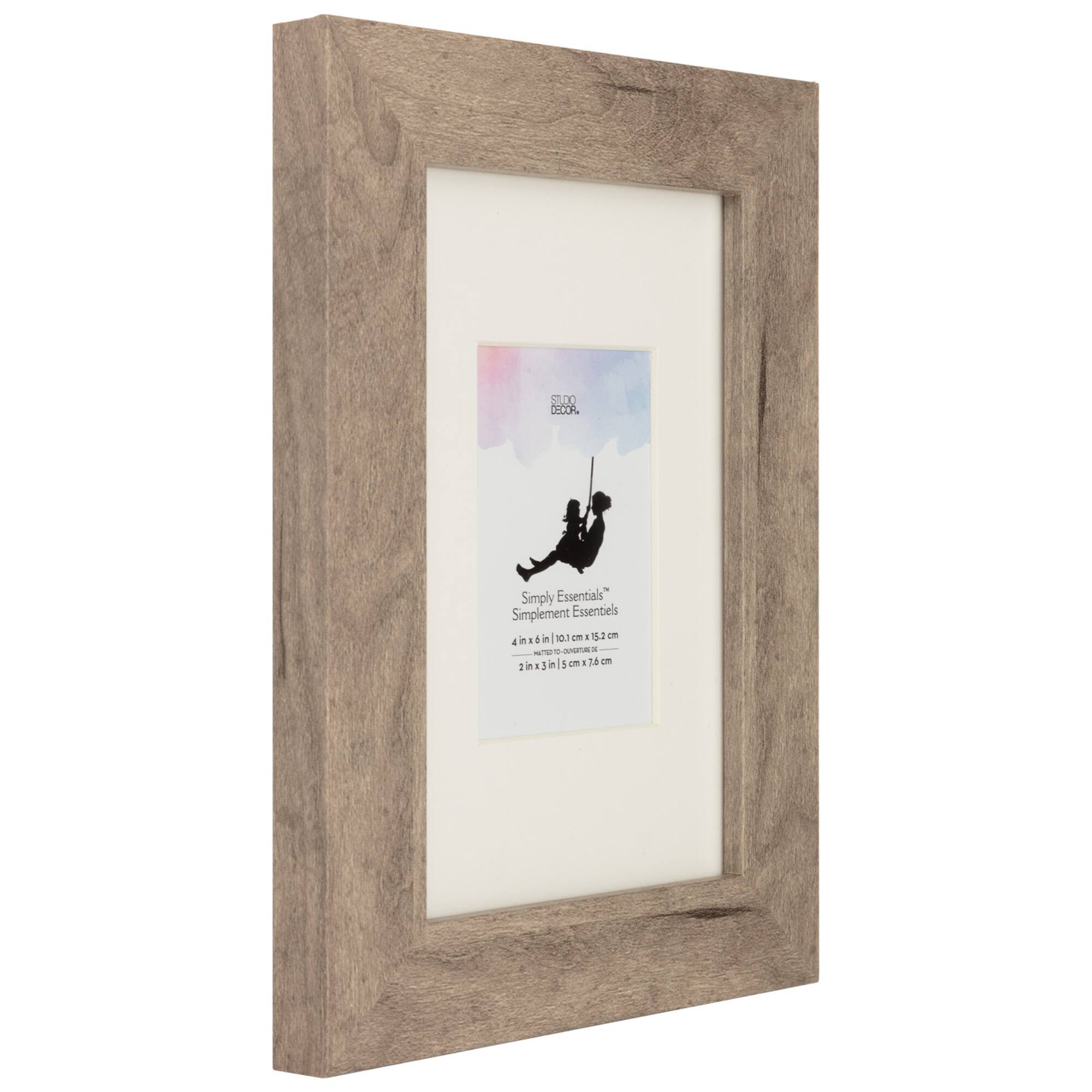 Simply Essentials™ 2" x 3" Gray Frame by Studio Décor®